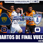 ¡Adiós a la liguilla! A Los Tuzos del Pachuca no les alcanzo ante Los Pumas de la UNAM