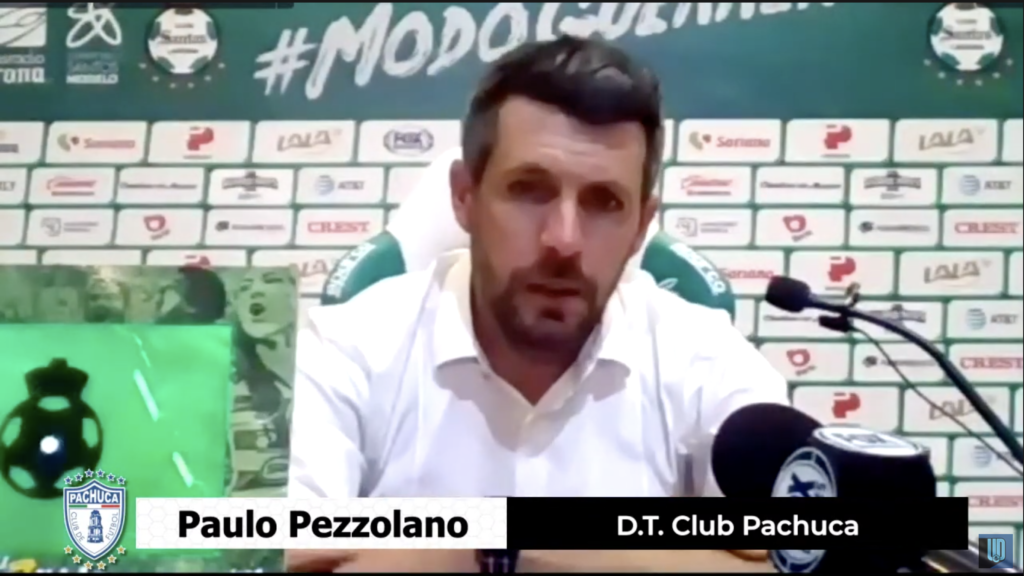 Paulo Pezzolano satisfecho con el funcionamiento de Los Tuzos frente a Santos