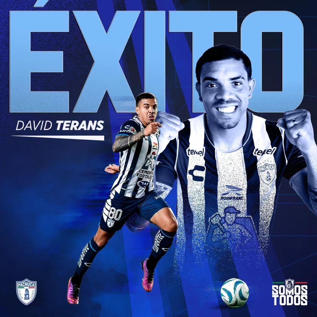 David Terans es baja de los Tuzos del Pachuca, jugará en el fluminense de Brasil