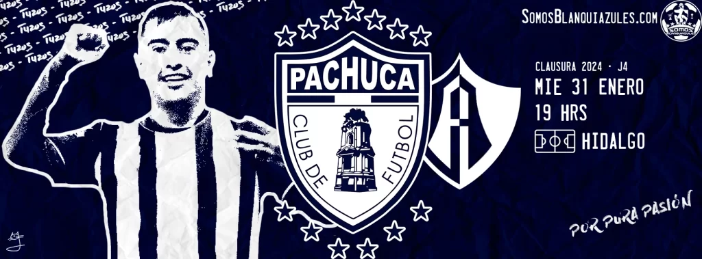 Los Tuzos del Pachuca reciben a Los Rojinegros del Atlas en El Estadio Hidalgo