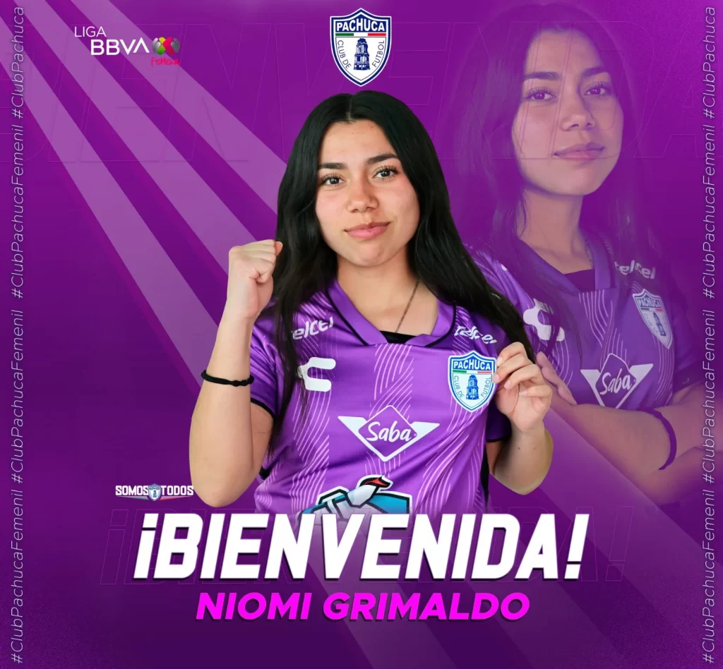 Niomi Grimaldo ¡Nueva jugadora de Las Tuzas del Pachuca!