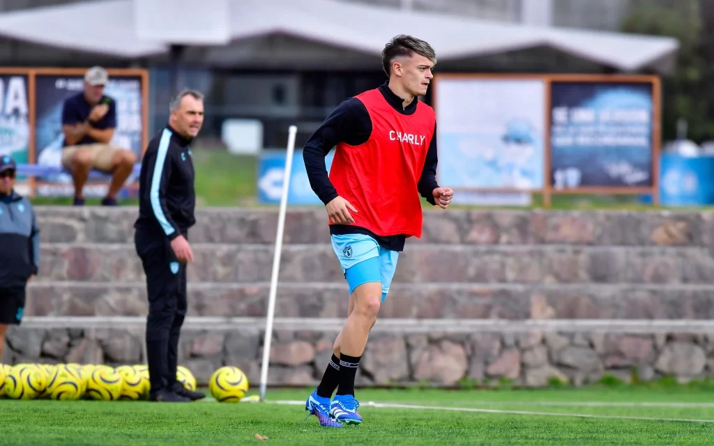 Valentín Rodríguez ya esta en México y ya entreno con Los Tuzos