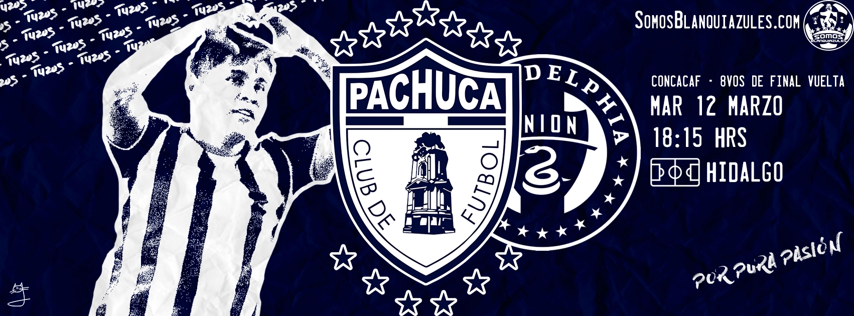 Por el pase a Octavos de Final de CONCACAF Los Tuzos reciben al Philadelphia Unión