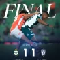 Tuzos y Santos Empatan 1-1