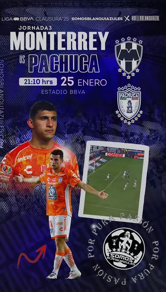 Los Tuzos visitan a Los Rayados en duelo de la Jornada 3 de la Liga Mx del Torneo Clausura 2025