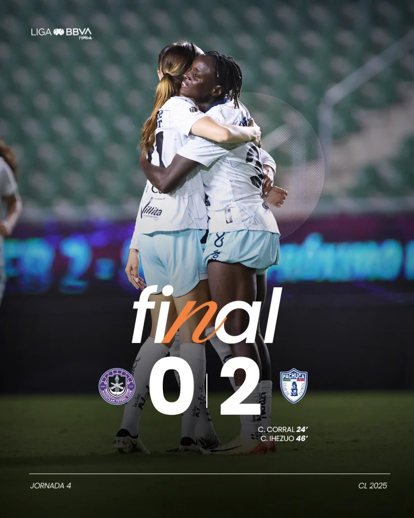 LIGA MX FEMENIL CLAUSURA 2025 JORNADA 4:MAZATLAN FC FEMENIL 0-2 TUZAS