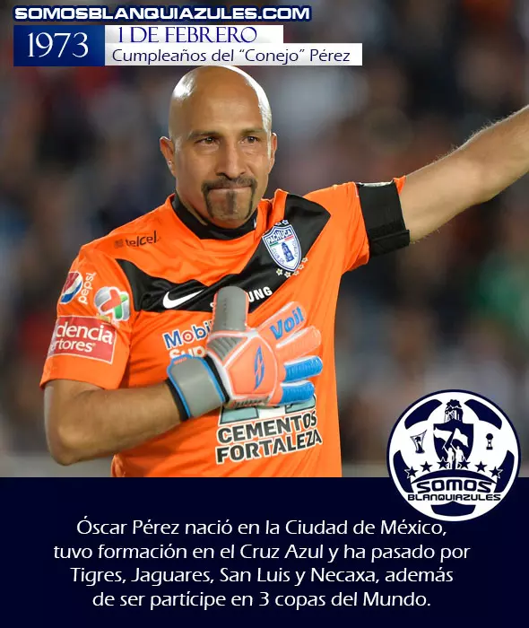1 DE FEBRERO | Cumpleaños de Oscar Pérez