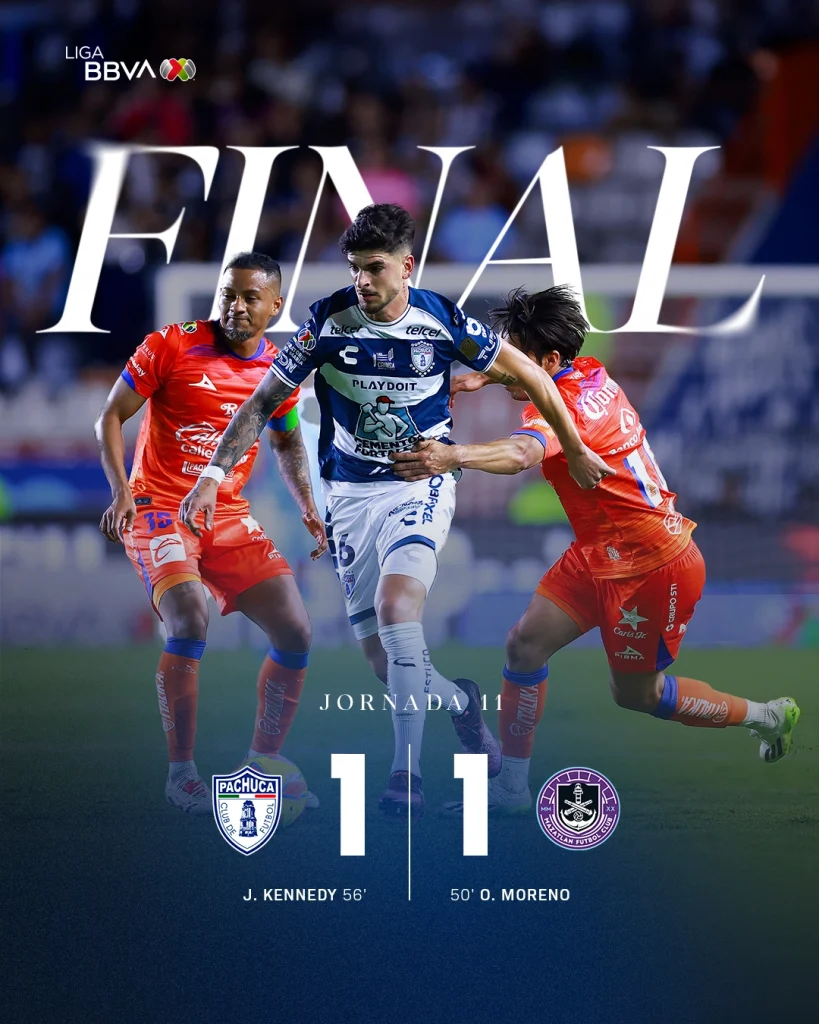 LIGA MX CLAUSURA 2025 JORNADA 11:TUZOS 1-1 MAZATLAN FC