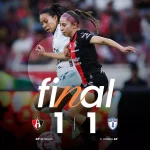 LIGA MX FEMENIL CLAUSURA 2025 CUARTOS DE FINAL DE IDA: ATLAS 1-1 TUZAS