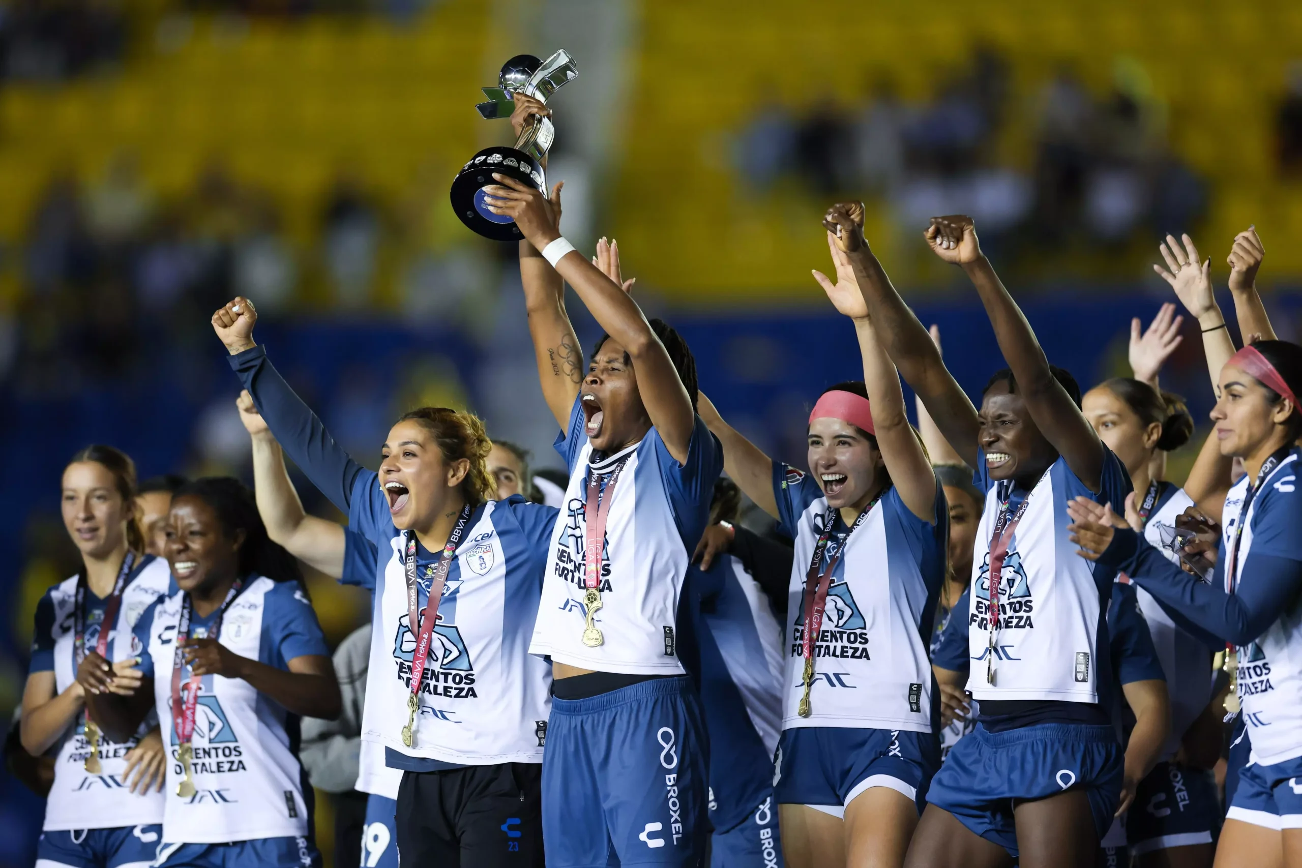 LIGA MX FEMENIL CLAUSURA 2025 FINAL VUELTA:AMÉRICA 2(2)-(3)0 TUZAS ¡PACHUCA CAMPEÓN!