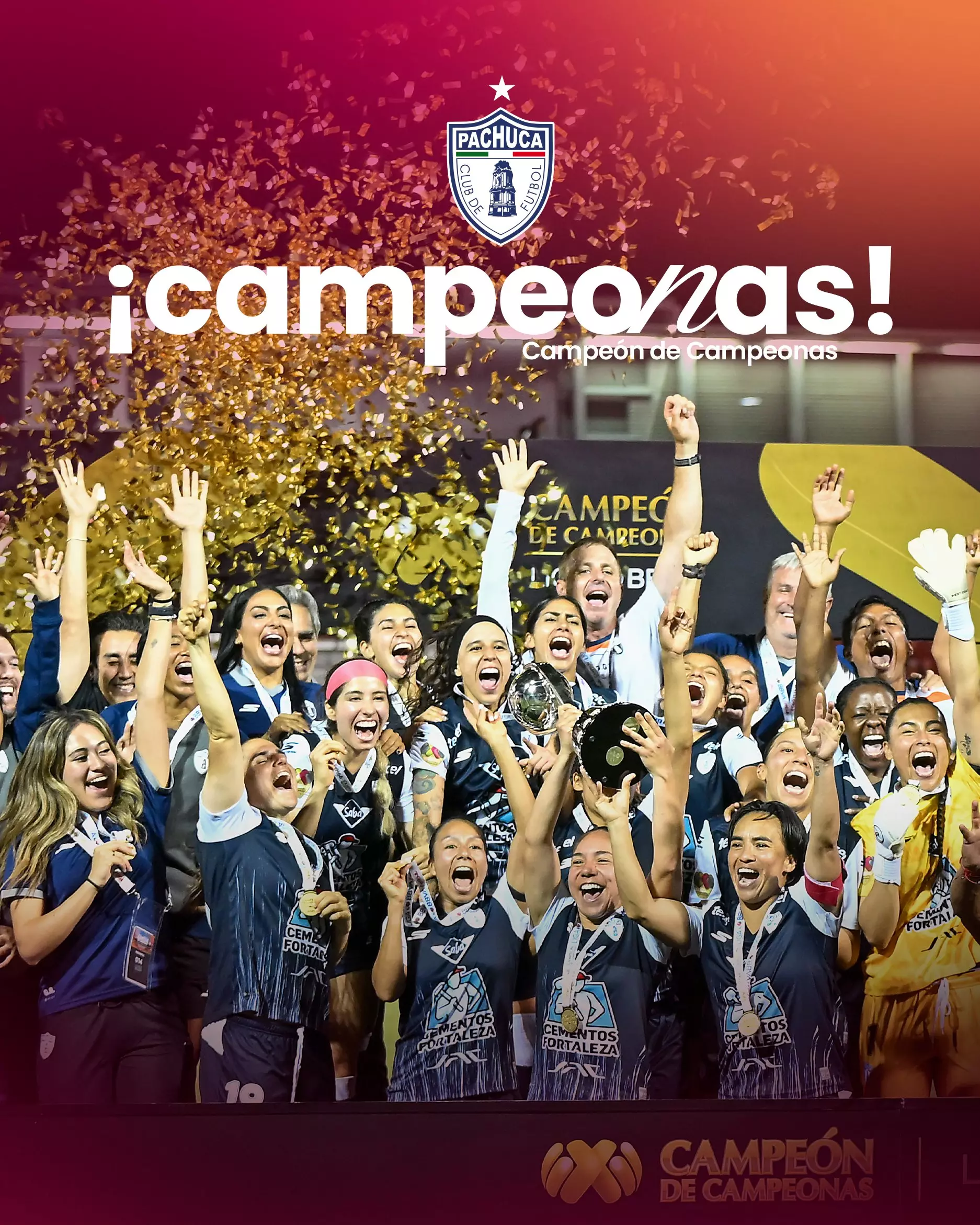 ¡TUZAS CAMPEONAS! Campeón de Campeonas