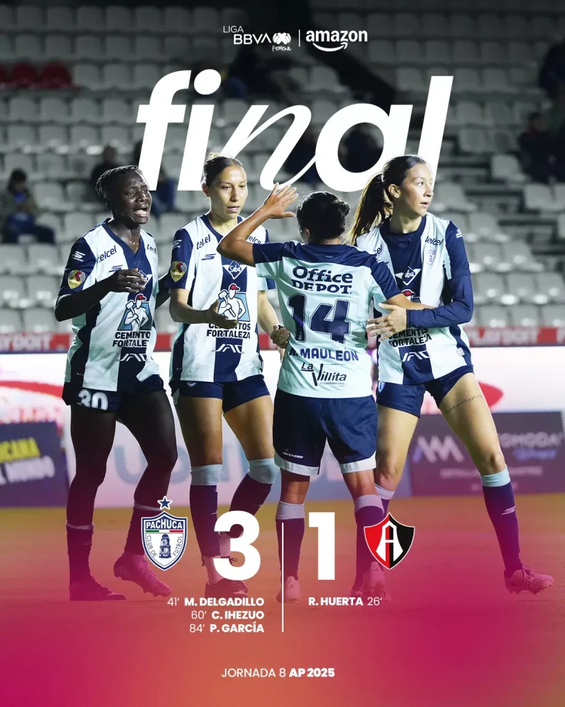 ¡VUELVE EL TRIUNFO! Las Tuzas derrotan 3-1 al Atlas Femenil