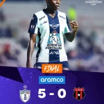¡SIN PIEDAD! Pachuca Femenil golea 5-0 al Alajuelense Femenil.