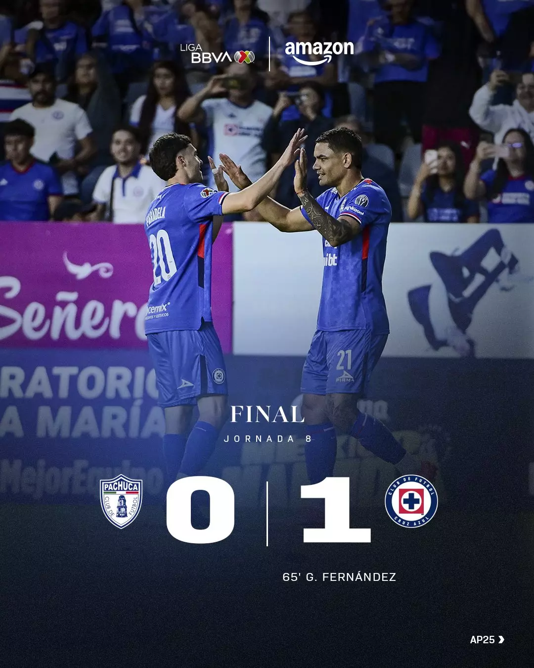 ¡DESASTROSO! Los Tuzos caen 1-0 ante el Cruz Azul