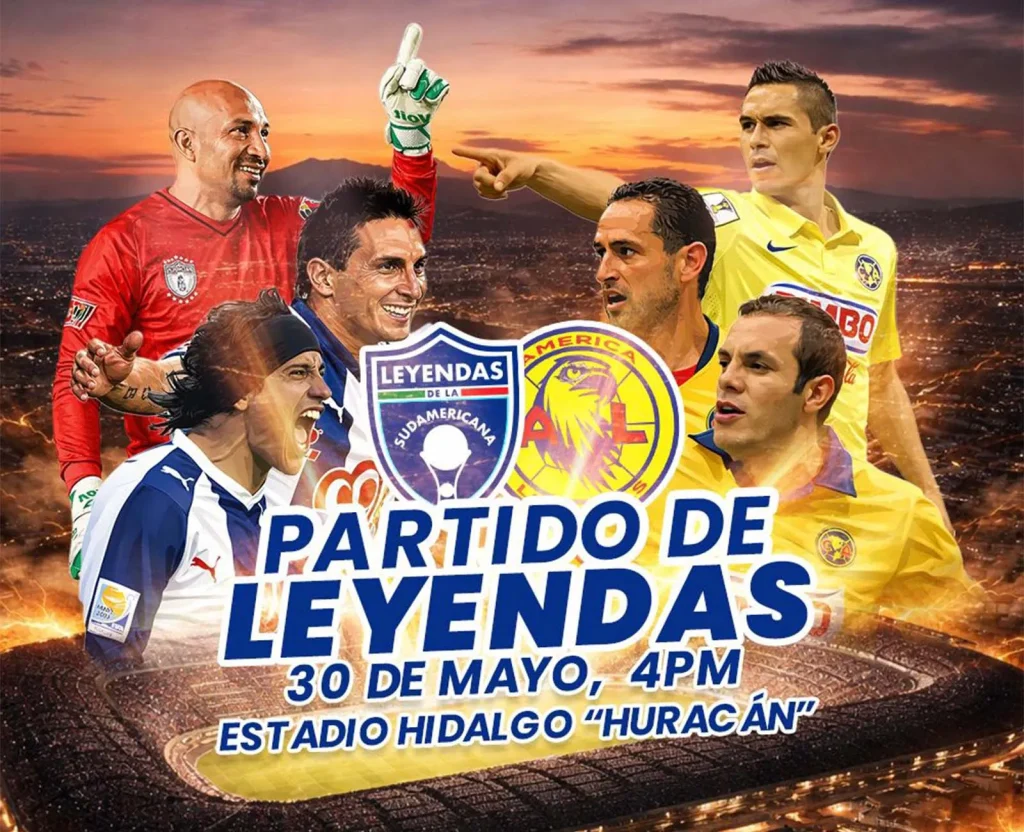 Leyendas de Pachuca y América reviven la Final del Clausura 2007 en el Estadio Hidalgo
