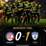 Los Tuzos del Pachuca derrotan 1-0 a los Diablos Rojos del Toluca y pegan primero en los Cuartos del Clausura 2026
