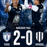 Pachuca toma ventaja, las Tuzas derrotan 2-0 a Rayadas en la Semifinal de Ida