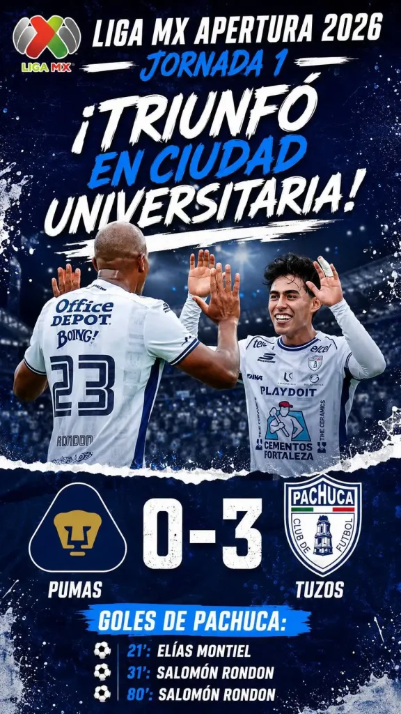 ¡TRIUNFO EN CIUDAD UNIVERSITARIA! PUMAS 0-3 TUZOS